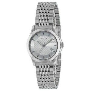 Gucci G-Timeless Stainless Steel Women's Watch YA126501